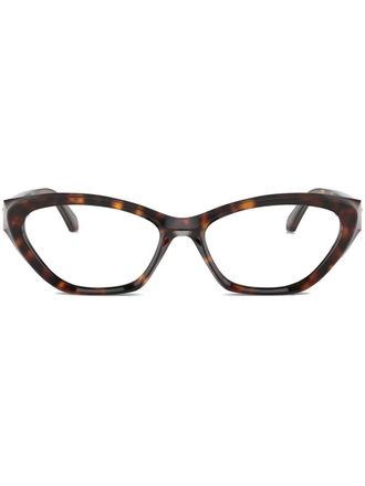 Versace Medusa Plaque glasses - Brown