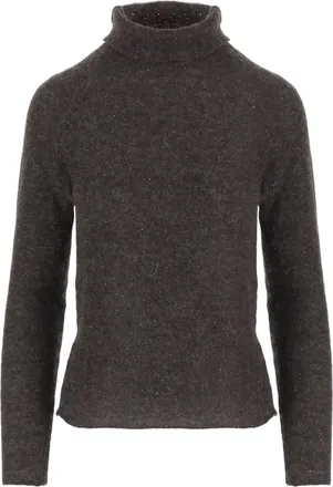 Bruno Manetti Turtleneck Alpaca-Wool Blend Sweater