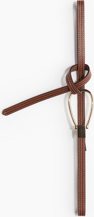 H&M Taillengürtel mit Knotendetail - Beige