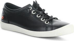 Softinos Isla Sneaker in 059 Black Smooth Lea at Nordstrom Rack, Size 6-6.5Us / 37Eu