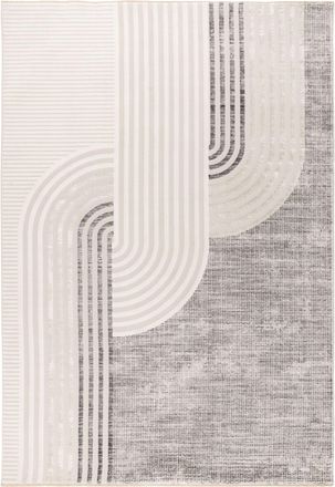 LALEE Design Teppich Vista 703 - Silbertöne