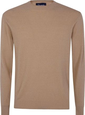 Drumohr Maglione in maglia fine - Marrone