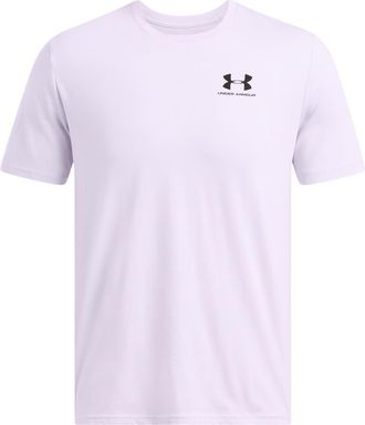 Under Armour Mens Sportstyle Left Chest SS T-Shirt, Color Salt Purple (535), Size: Large
