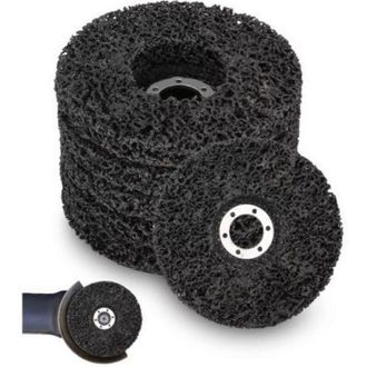 OEM Discos Abrasivos Para Amoladoras Angulares De 125 X 22 Mm - Paquete De Discos De Limpieza Gruesos Fabricados En Csd Para Eliminar &Oacute;xido Y Pintura