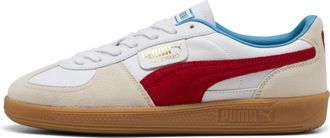 Puma Sneakers Palermo in pelle unisex, Scarpe, Bianco, 40.5
