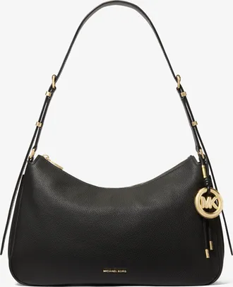 Michael Kors Nolita Medium Pebbled Leather Shoulder Bag
