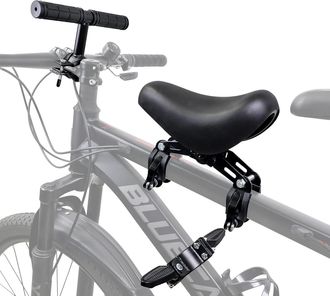 OEM Asiento Para Bicicleta Infantil - Montaje Delantero - Compatible Con Bicicletas De Monta&ntilde;a Tubo Superior Plano O Ligeramente Inclinado - Con Manillar 