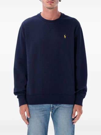 Polo Ralph Lauren Polo Pony crew-neck sweater - men - Cotton - L - Blue