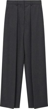 Victoria Beckham Pantaloni a gamba larga - - Trousers - Donna - Grigio - XL