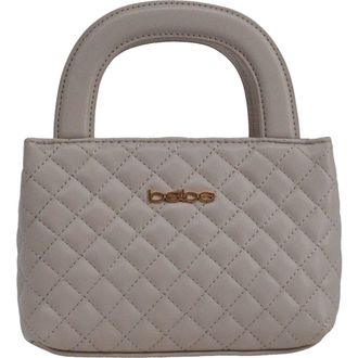 Bebe Sofie Small Satche with Matching Wallet in Bone at Nordstrom Rack