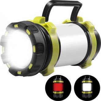 OEM Linterna Led Recargable Para Camping, Luz Para Camping Con 6 Modos De Iluminaci&oacute;n, Linterna De 3700 Mah, Accesorios De Camping Impermeables Ipx4, Luce