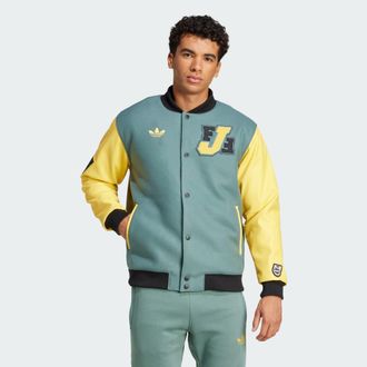 adidas Originals ADIDAS Originals Unisex Jamaica VRCT Jacket (Gender Neutral) - Green Recycled Material - Size X-Small