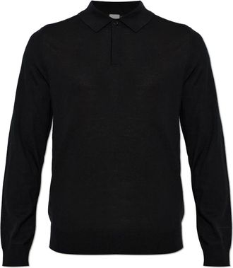 Paul Smith Truien & Vesten, Heren, Zwart, XL, Wol, Wool Turtleneck
