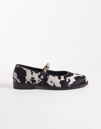 WALK LONDON Walk London - Rhea - Ballerine con stampa pezzata-Multi