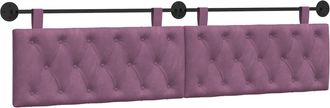 vidaXL Cabecero Colgante Morado Terciopelo Vidaxl