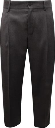 Dolce & Gabbana Chinos - Heren - Straight fit broeken - Grijs - L - Broeken
