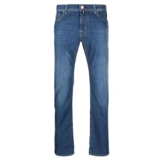Jacob Cohen Slim-fit Jeans, male, Blue, Size: W32 Slim-fit Jeans
