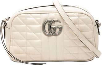 Gucci Pre-owned Cross Body Bags, female, White, Size: ONE SIZE Pre-owned Crossbody Bag