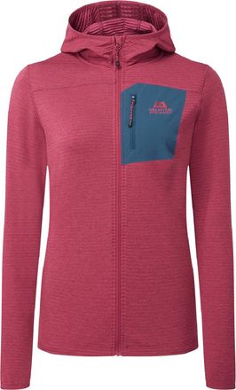 Mountain Equipment Womens Lumiko Hooded Jacket Red XS