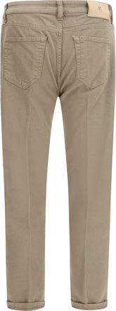 Pantaloni Torino Mens Reggae Jeans Tortora Cotton
