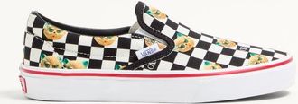 Valentino Garavani Valentino Garavani and Vans slip-on Trainer in Fabric with Le Chat de la Maison Print and VLogo Checkerboard Print Wo