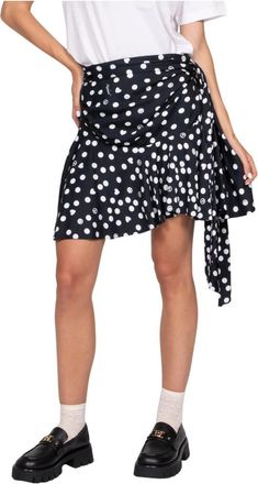 Moschino Rokken, Dames, Zwart, S, Wol, Ketting Rok