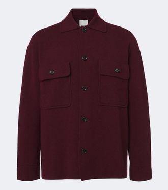 Allude Wool and cashmere overshirt