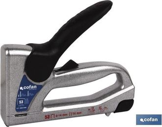 cofan Grapad./clavad. Profi 53/6 8 10 12 14mm, M15 Y W15, Grapadora Y Clavadora Profesional, Modelo Profesional, Para Grapas N&ordm; 53 Con Medidas Desde 6 Hasta