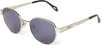 Just Cavalli Sjc 181 Zonnebril - Dames - Zonnebrillen - Grijs - 52 MM - Polyester - Accessoires