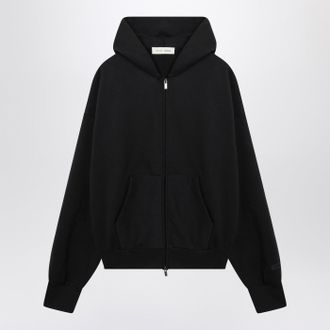 Fear of God Black Washed Zip Hoodie