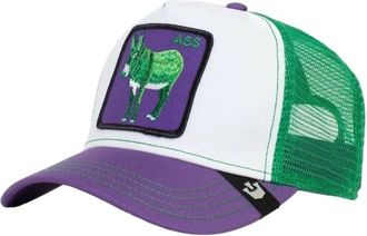 Goorin Brothers Witte Ezelreis Trucker Cap - Heren - Petten - Veelkleurig - ONE Size - Accessoires