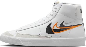 Nike Blazer Mid Next Nature Multi-Swoosh - White Bright Mandarin FN7809-100