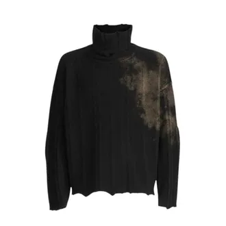 Isabel Benenato Uk17 01 Jumper - - Knitwear - Uomo - Nero - L