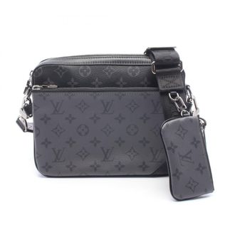 Louis Vuitton Black Gray Monogram Eclipse Coated Canvas Handbag Shoulder Bag (Pre-Owned)