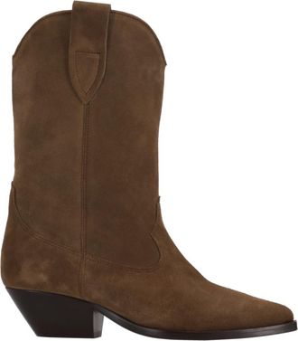 Isabel Marant Olive Solid Pointed Toe Boots