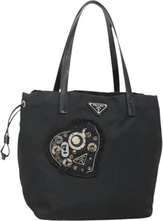 Prada Pre-owned Nylon prada-bags - Dames - Vintage Shopper - Zwart - ONE Size - Nylon - Vintage