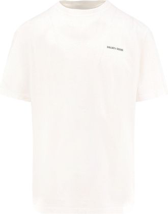 Golden Goose Cotton T-Shirt-Uomo