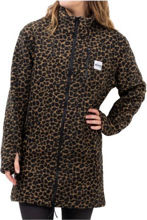 Eivy Versa Sherpa Coat Fleecejacke f&uuml;r Damen | schwarz/braun