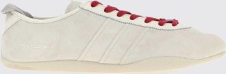 Yohji Yamamoto Sneakers Tokyo in pelle scamosciata con logo stampato tono su tono