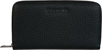 Orciani Zip-Around Textured Leather Wallet