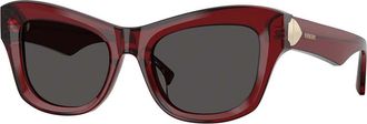 Burberry BE4442U 412887 Womens Sunglasses Burgundy Size 51