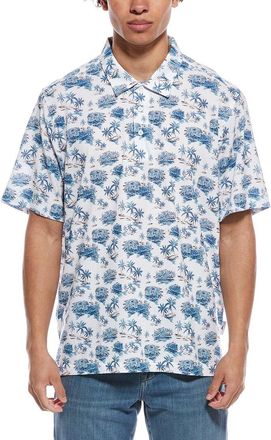 Tommy Bahama Bahama Coast Palm Scape Islandzone Polo Shirt