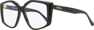 Max Mara Womens Butterfly Blue Block Eyeglasses MM5162-B 001 Black 53mm