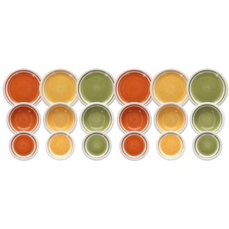Tognana Servicio De Vajilla Oto&ntilde;o 18 Piezas Gres Multicolor
