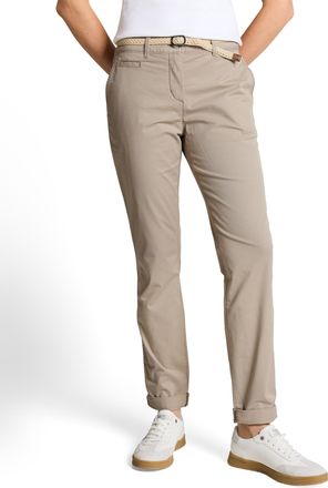 Tom Tailor Chinohose TOM TAILOR, Damen, Gr. 34, L&auml;nge 30, soft taupe grau, Web, Obermaterial: 86% Baumwolle, 10% Polyester, 4% Elasthan. Futter: 100% Baumwolle, 