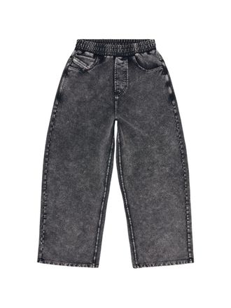 Diesel jeans met wijde pijpen