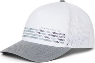 Travis Mathew First Access Snapback Baseball Hat in White at Nordstrom, Size One Size Oz