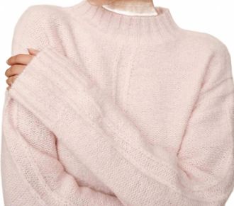 Bella Dahl Cozy Sweater In Cherry Blossom