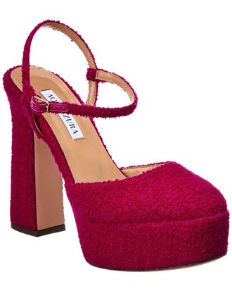 Aquazzura Groove Plateau 120 Boucle Platform Pump