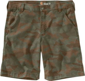 Carhartt Work in Progress Rigby Dungaree Chino Shorts Mens Green 10 Inseam Relaxed Fit JAX2185